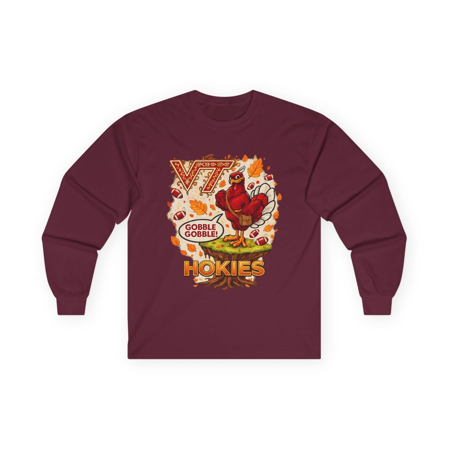 Virginia Tech Hokies "Gobble Gobble" Long Sleeve