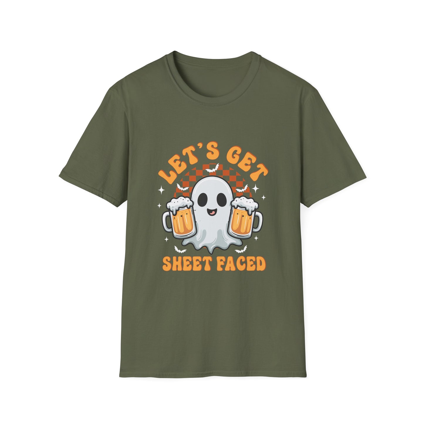 Let's Get Sheet Faced Halloween Tee