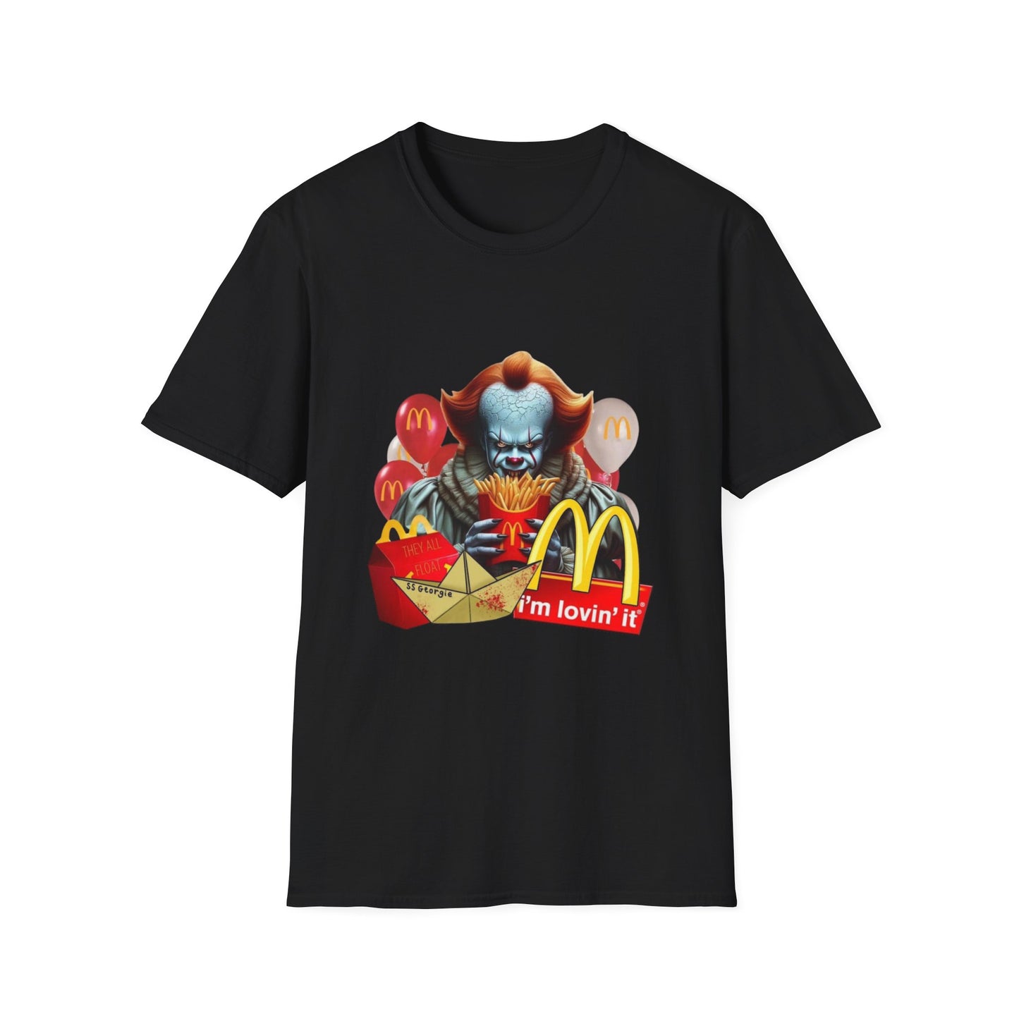 Creepy Fun IT Mcdonalds Tshirt