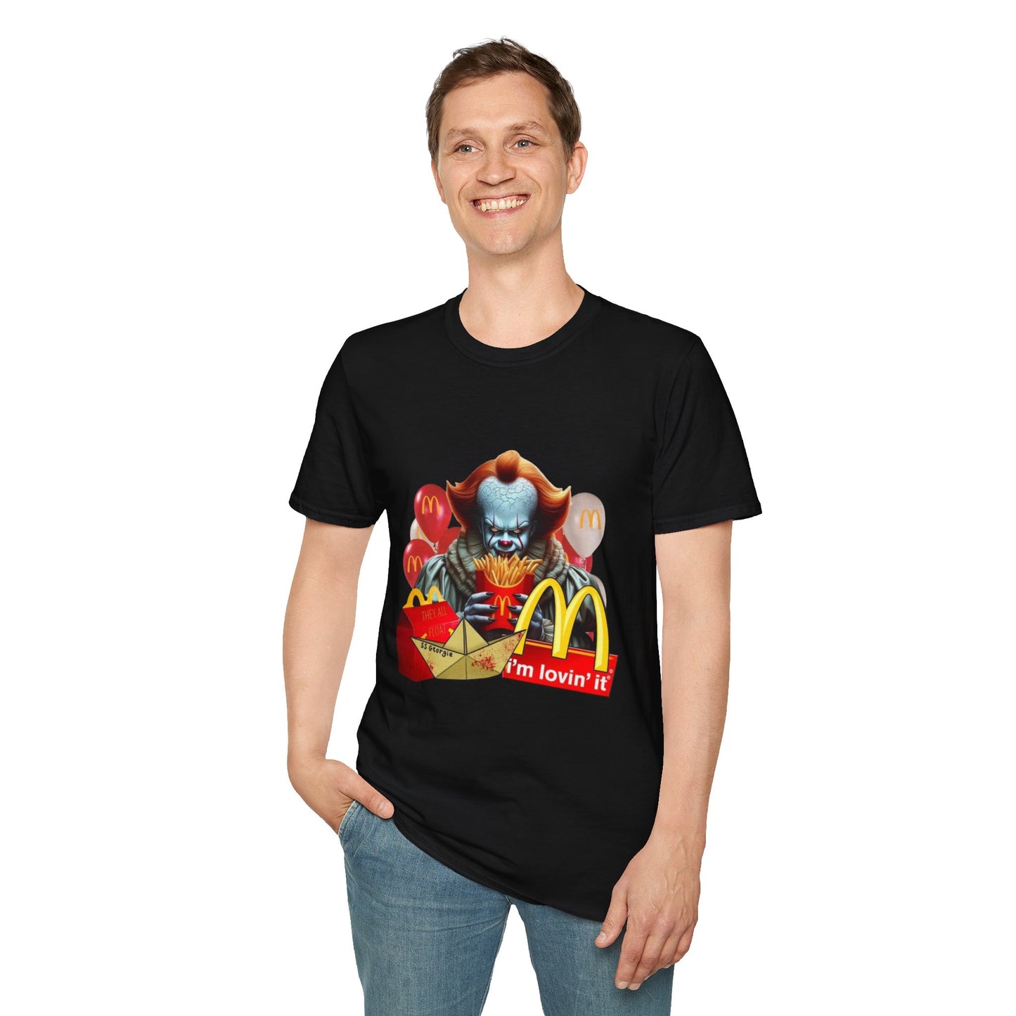 Creepy Fun IT Mcdonalds Tshirt