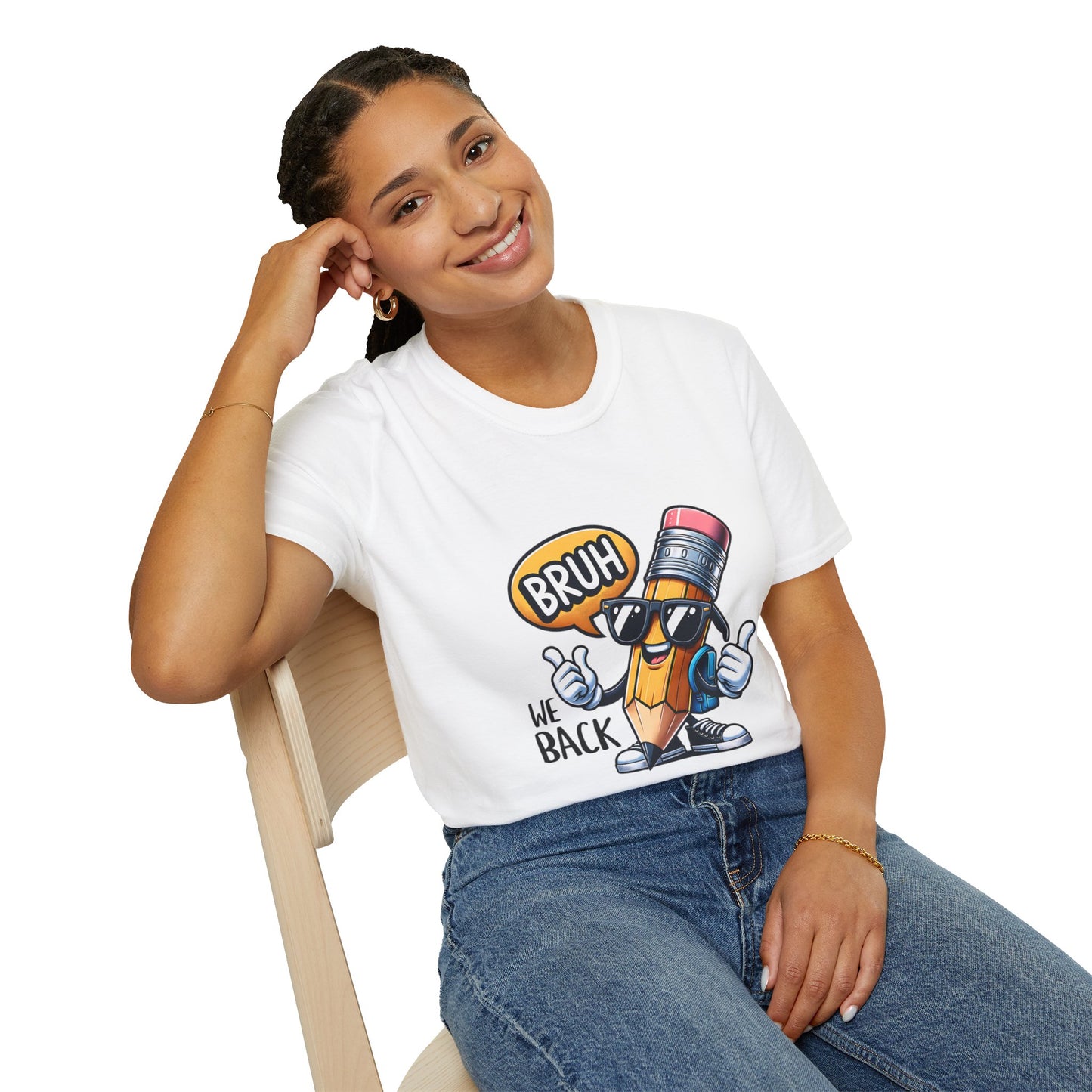 Funny Bruh Pencil Unisex T-Shirt