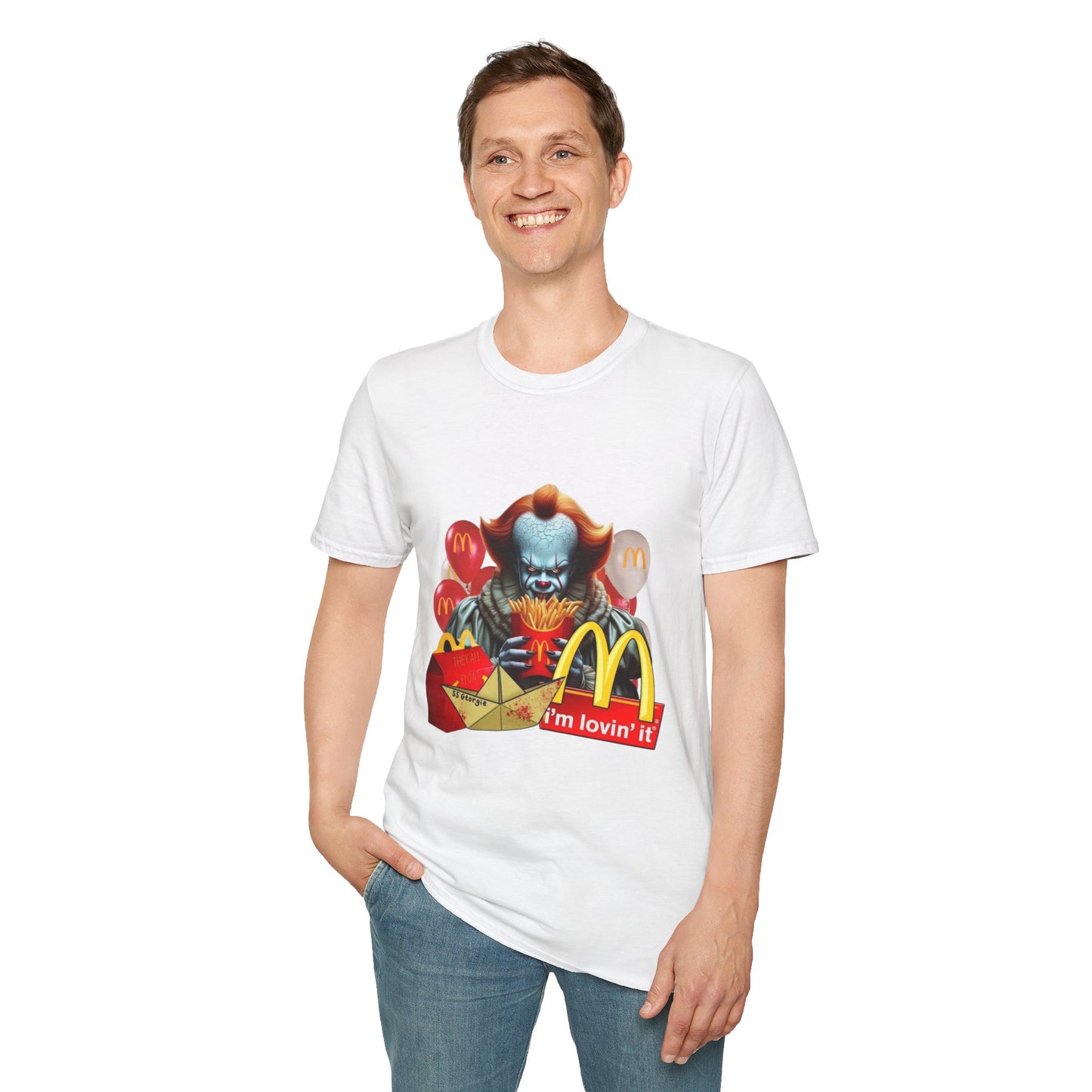 Creepy Fun IT Mcdonalds Tshirt