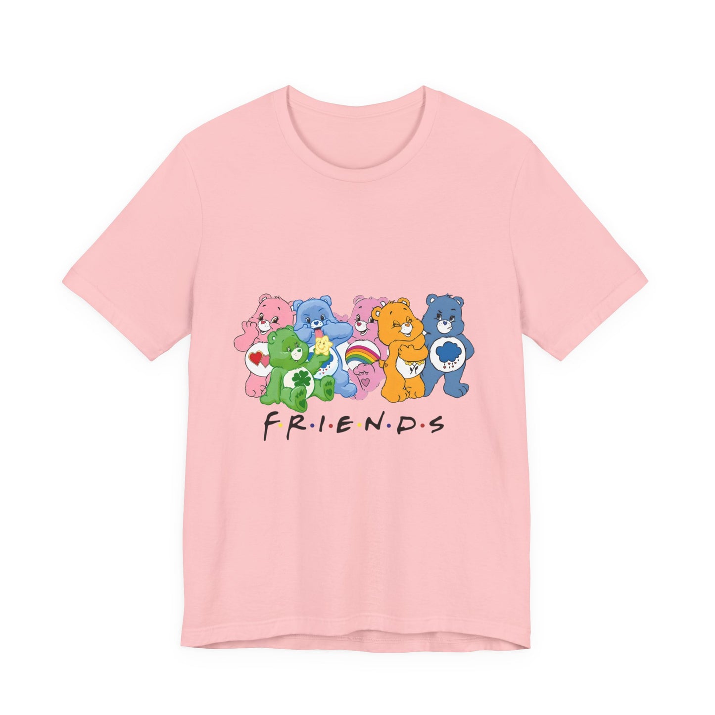 Retro Rainbow Care Bears "F.R.I.E.N.D.S" Shirt