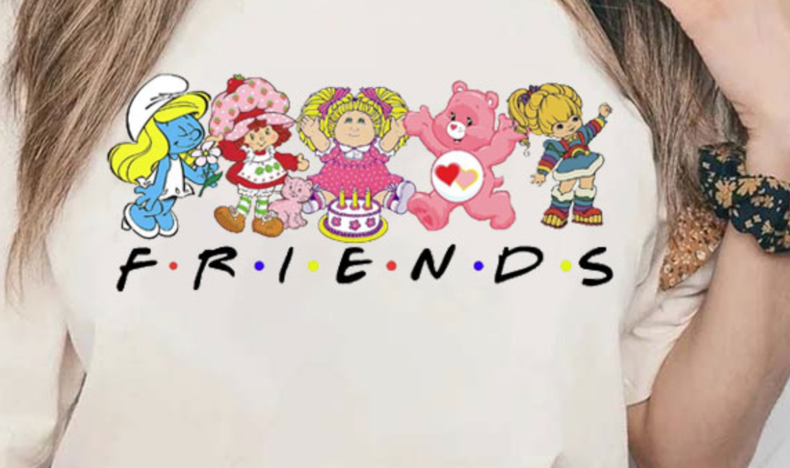 Cartoon Friends Tee shirt