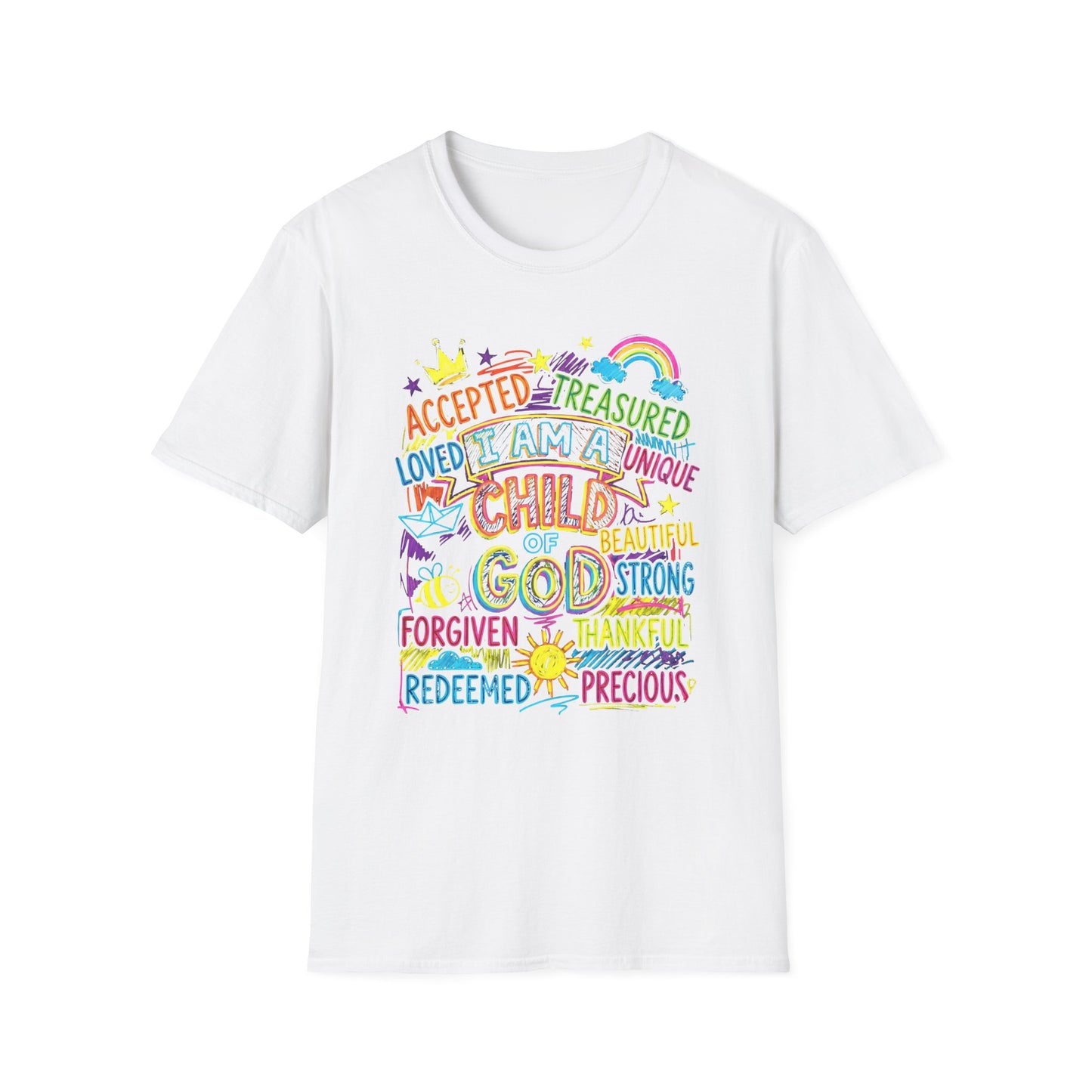 "Child of God" Rainbow Tee