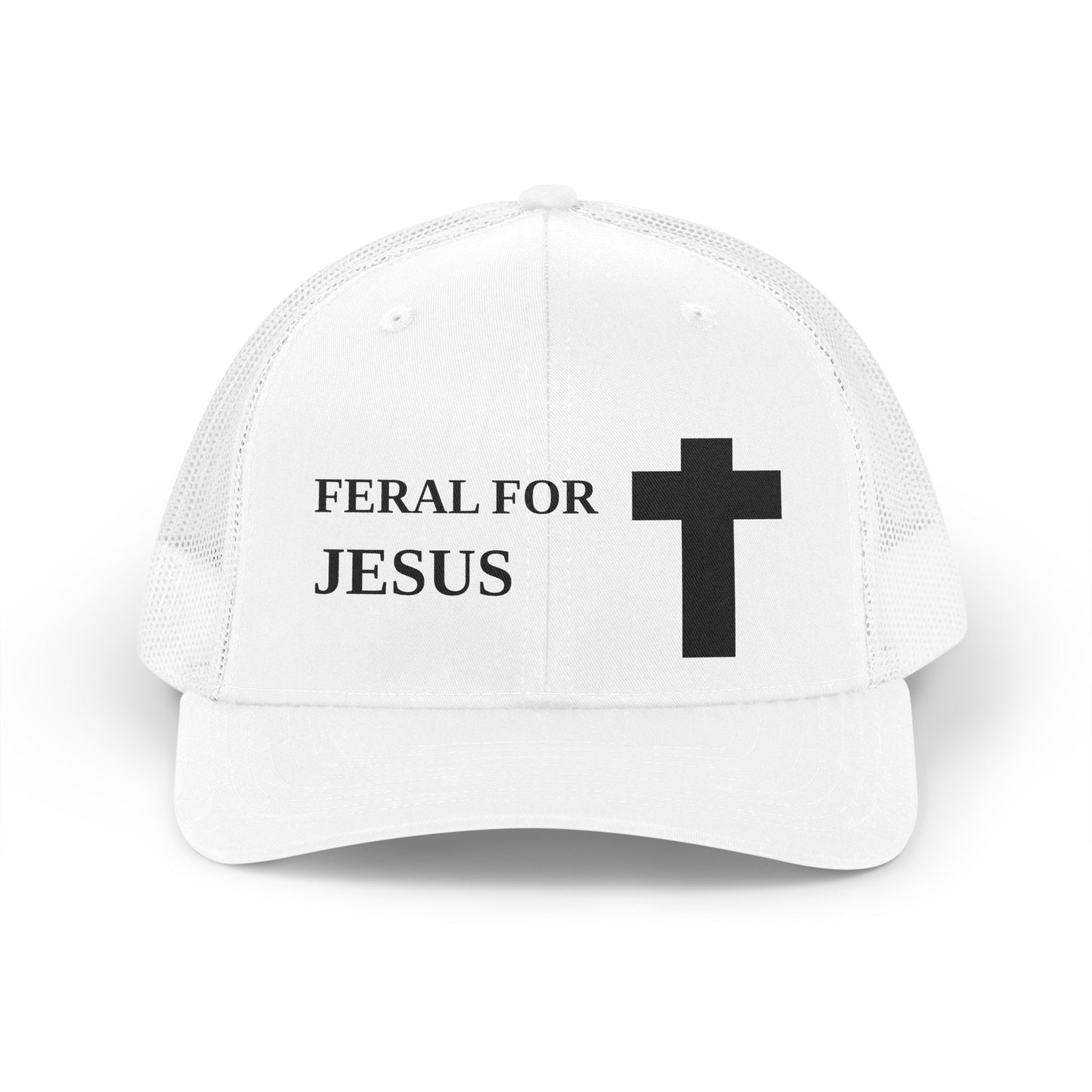Feral for Jesus Trucker Hat