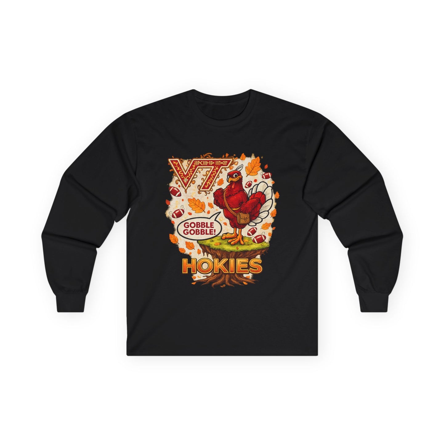 Virginia Tech Hokies "Gobble Gobble" Long Sleeve