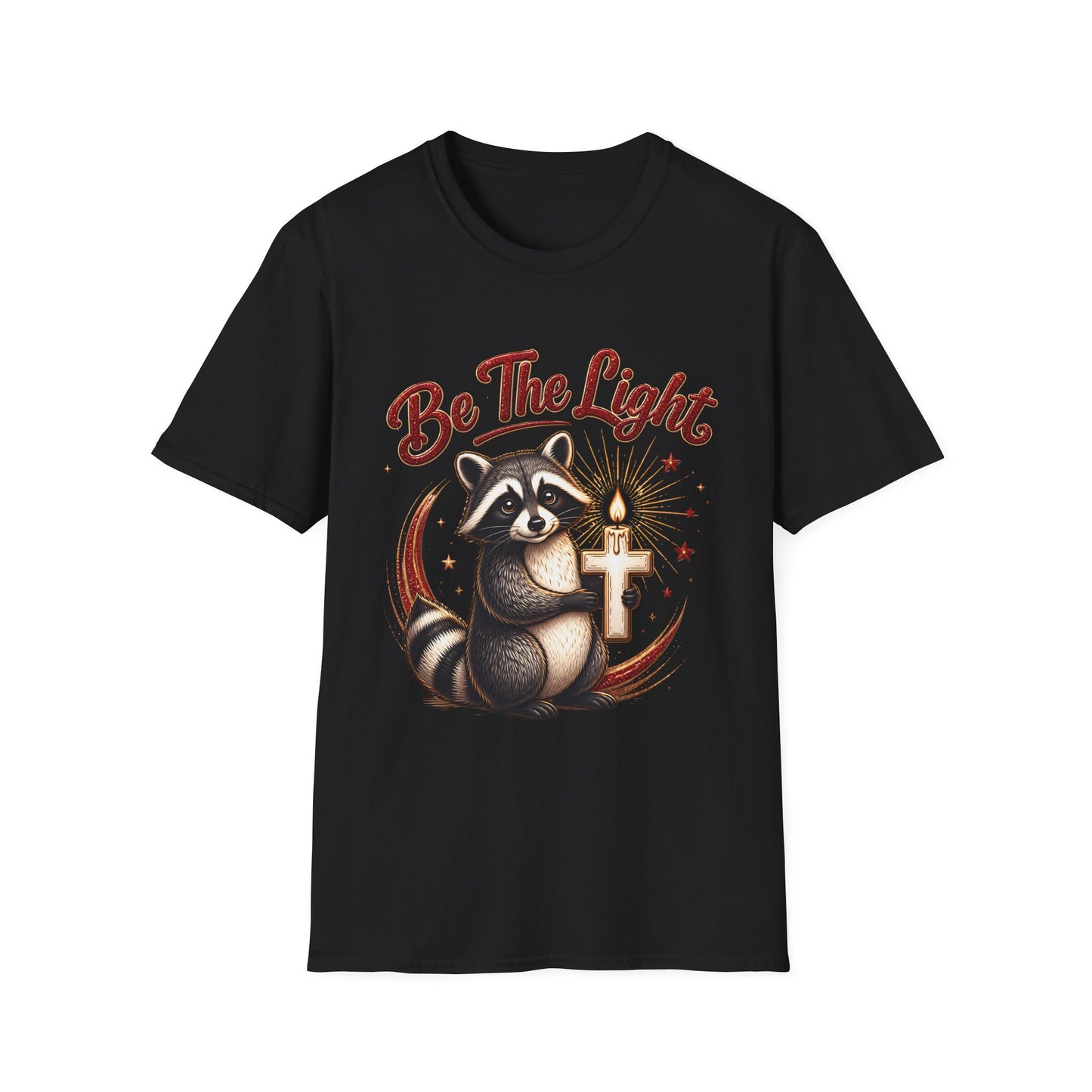 Be The Light Raccoon T-Shirt