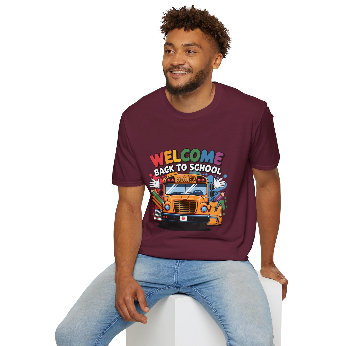 Back to School  T-Shirt - Welcome First Day