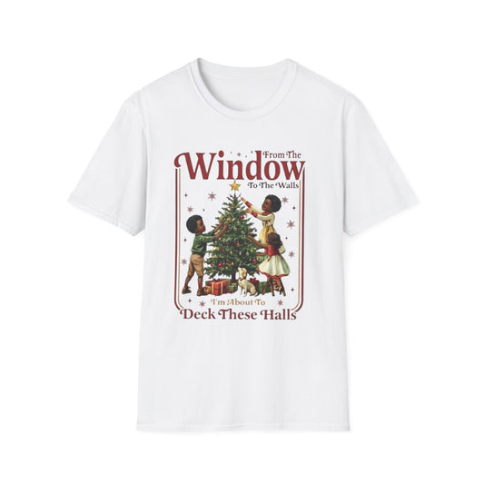 Christmas Holiday  Deck the Halls Tshirt
