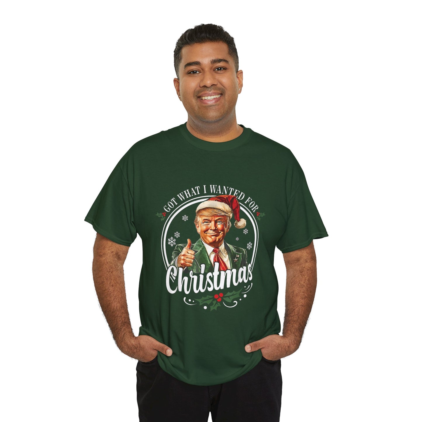 Got What I Wanted For Christmas Trump Tee