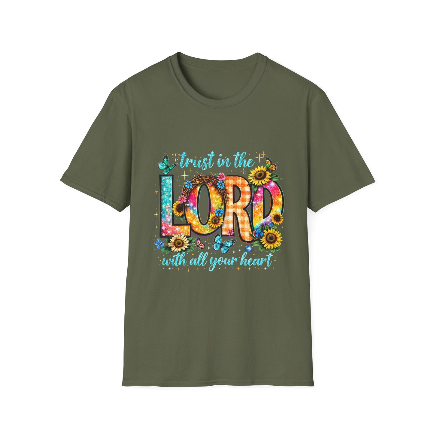 Trust in the Lord Floral T-Shirt
