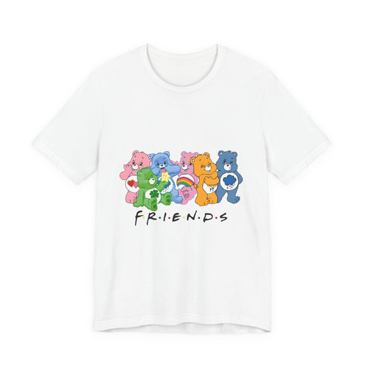 Retro Rainbow Care Bears "F.R.I.E.N.D.S" Shirt