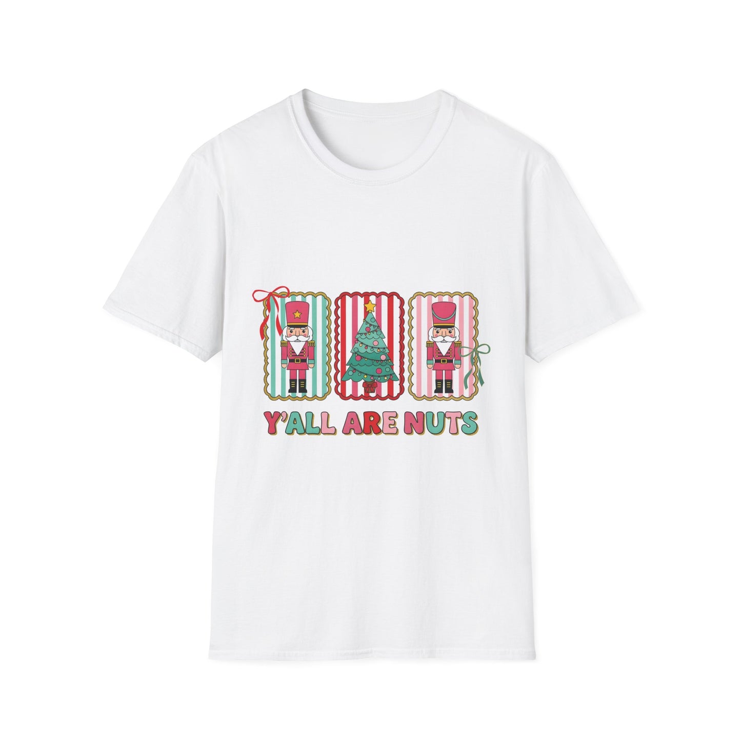 Y'all Are Nuts Christmas T-Shirt