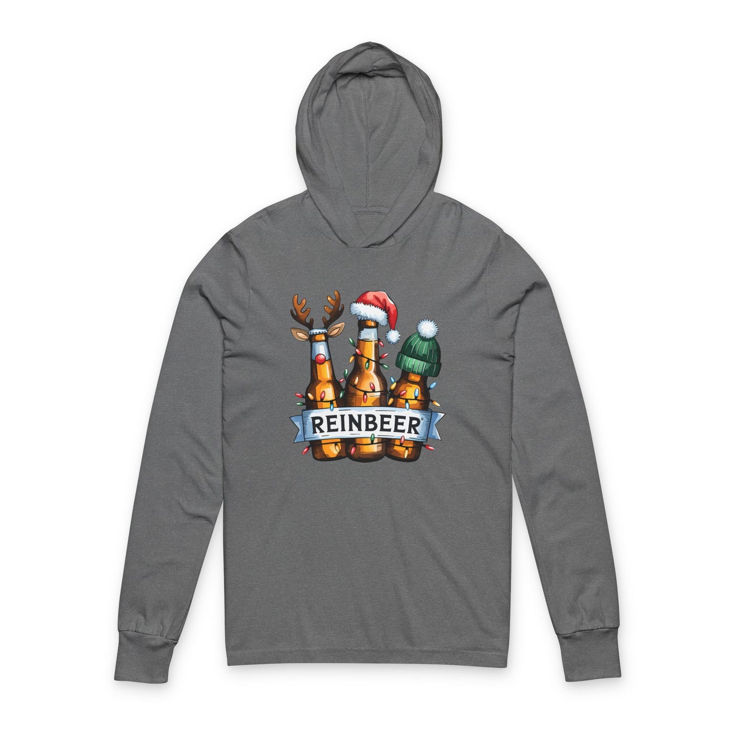 Festive Reinbeer Hoodie for Holiday Cheer