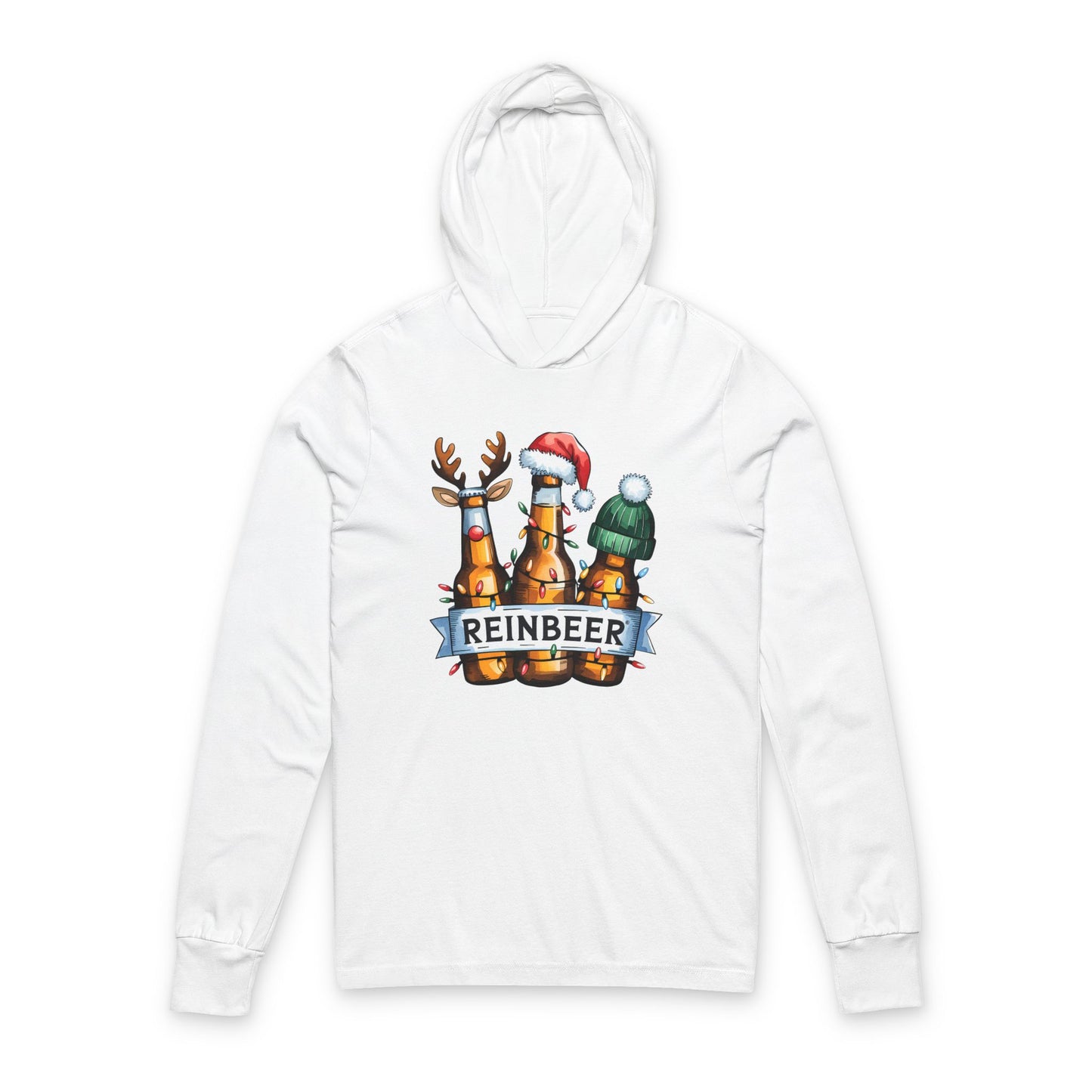 Festive Reinbeer Hoodie for Holiday Cheer