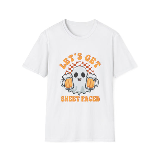 Let's Get Sheet Faced Halloween Tee