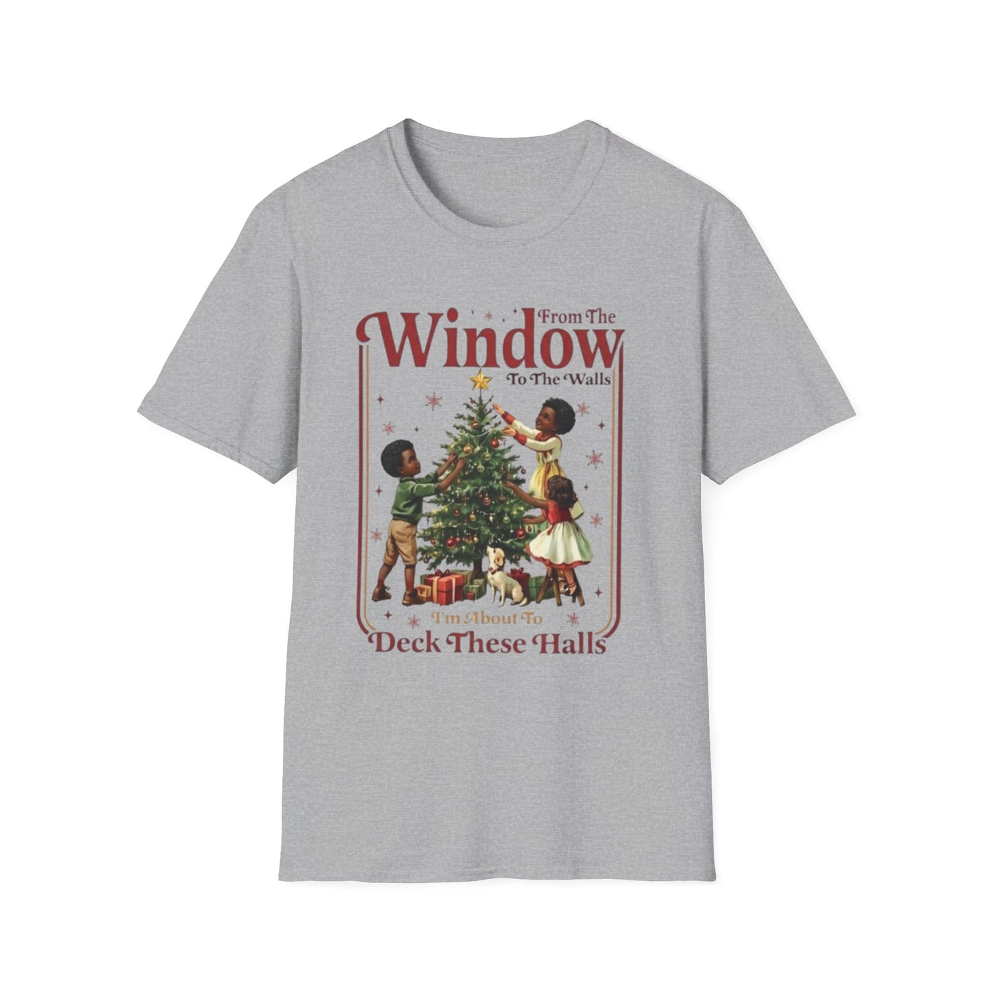 Christmas Holiday  Deck the Halls Tshirt