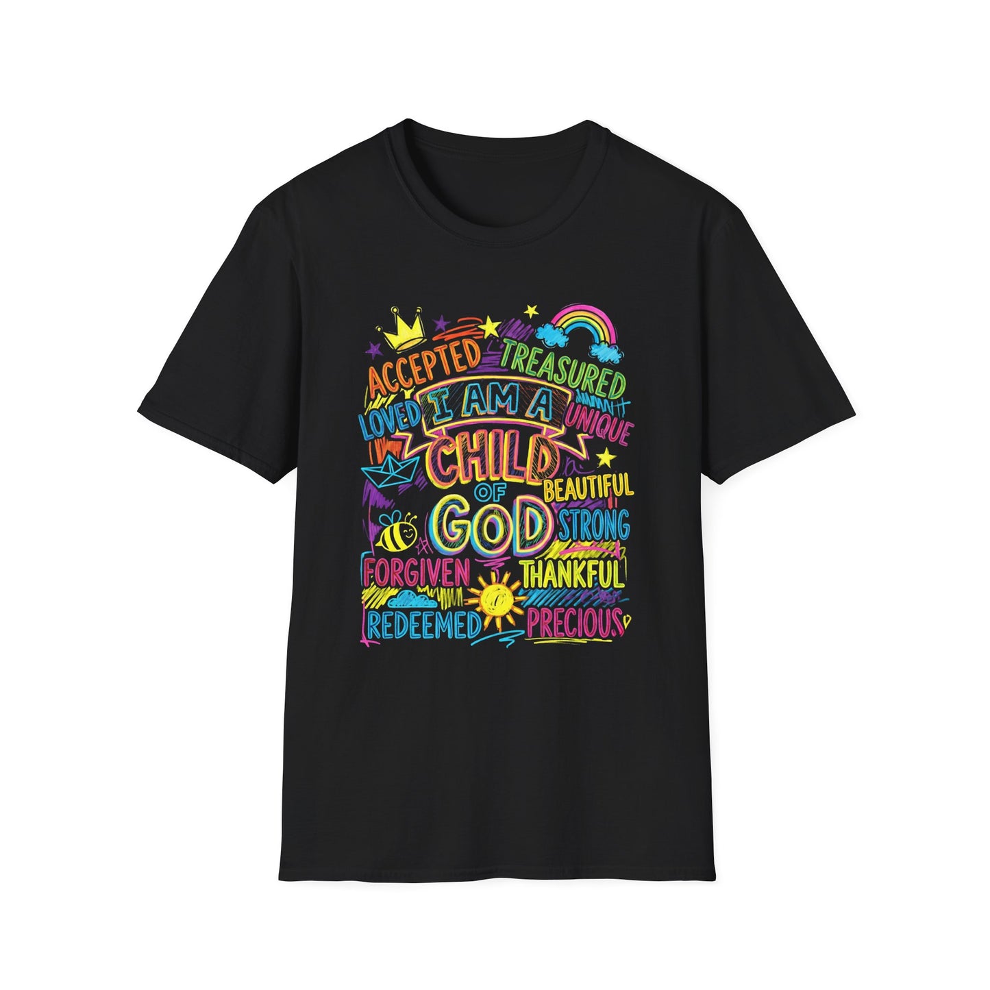 "Child of God" Rainbow Tee
