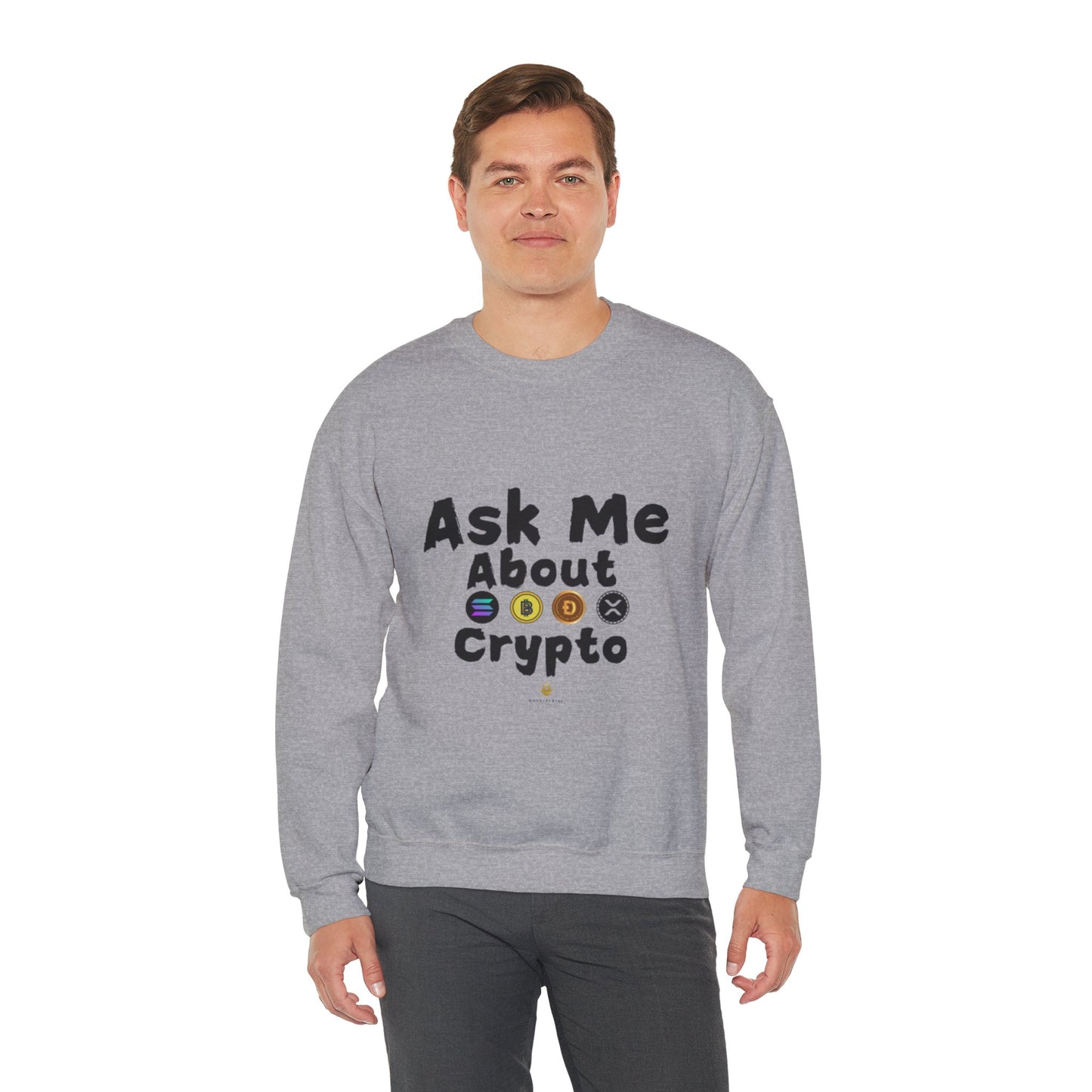 Crypto Crewneck Sweatshirt