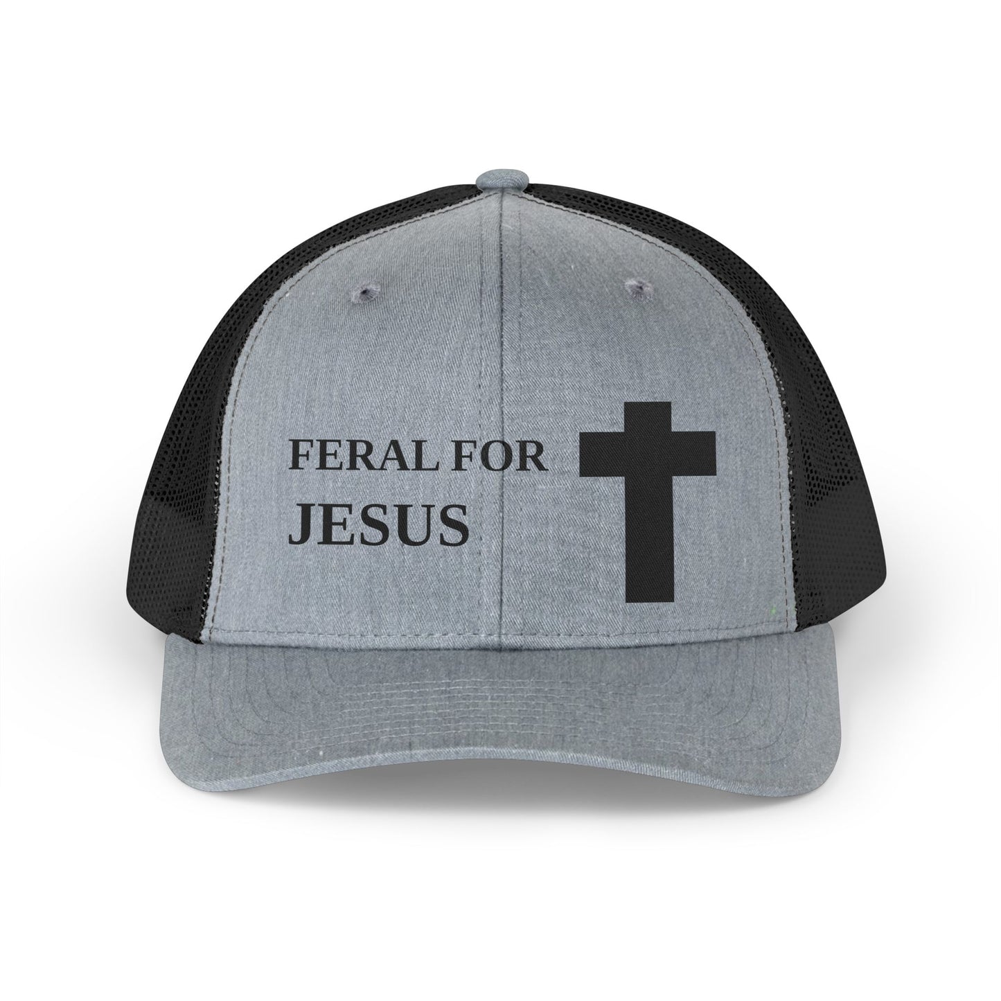 Feral for Jesus Trucker Hat