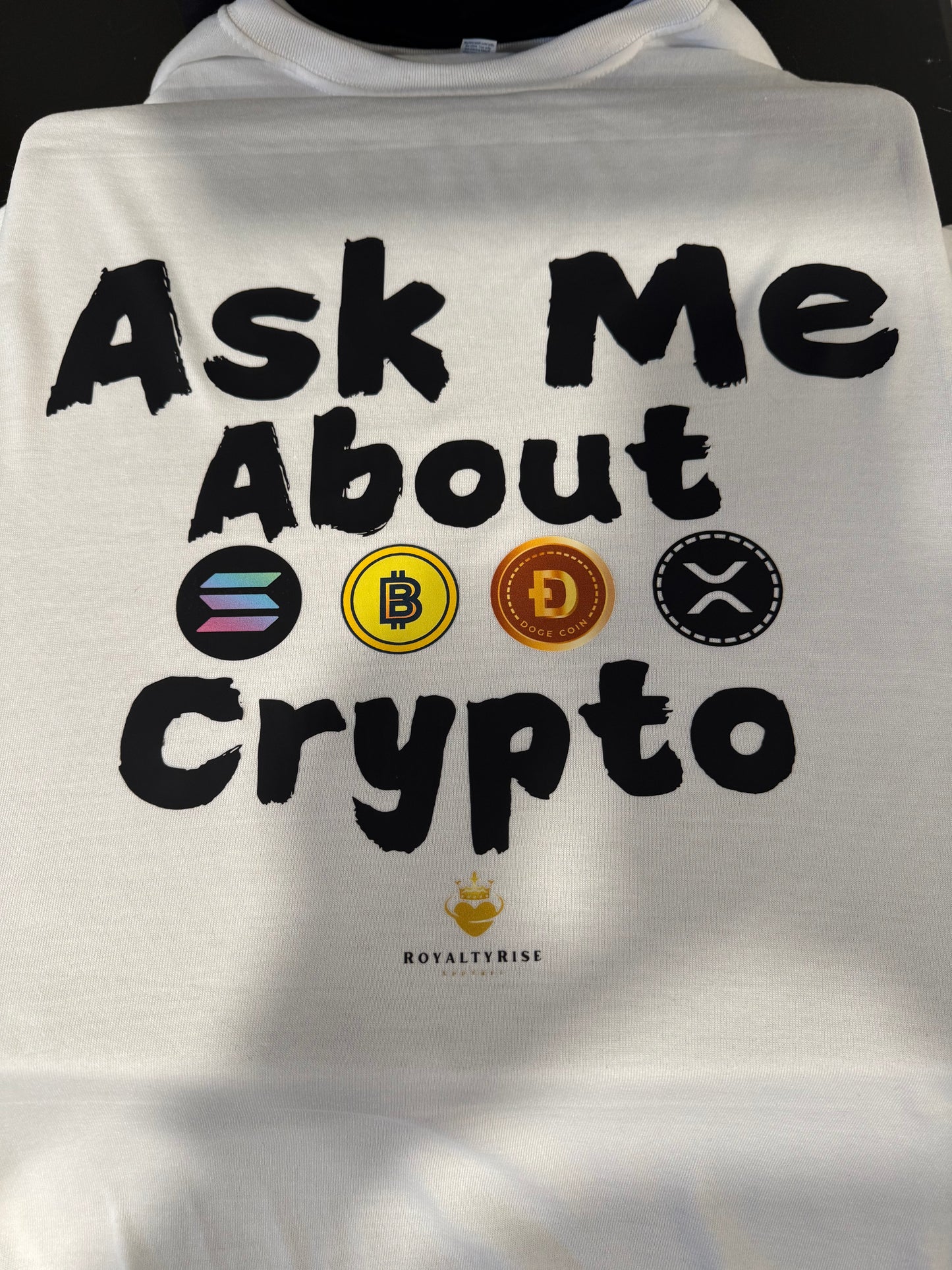 Ask Me About Crypto T-shirt