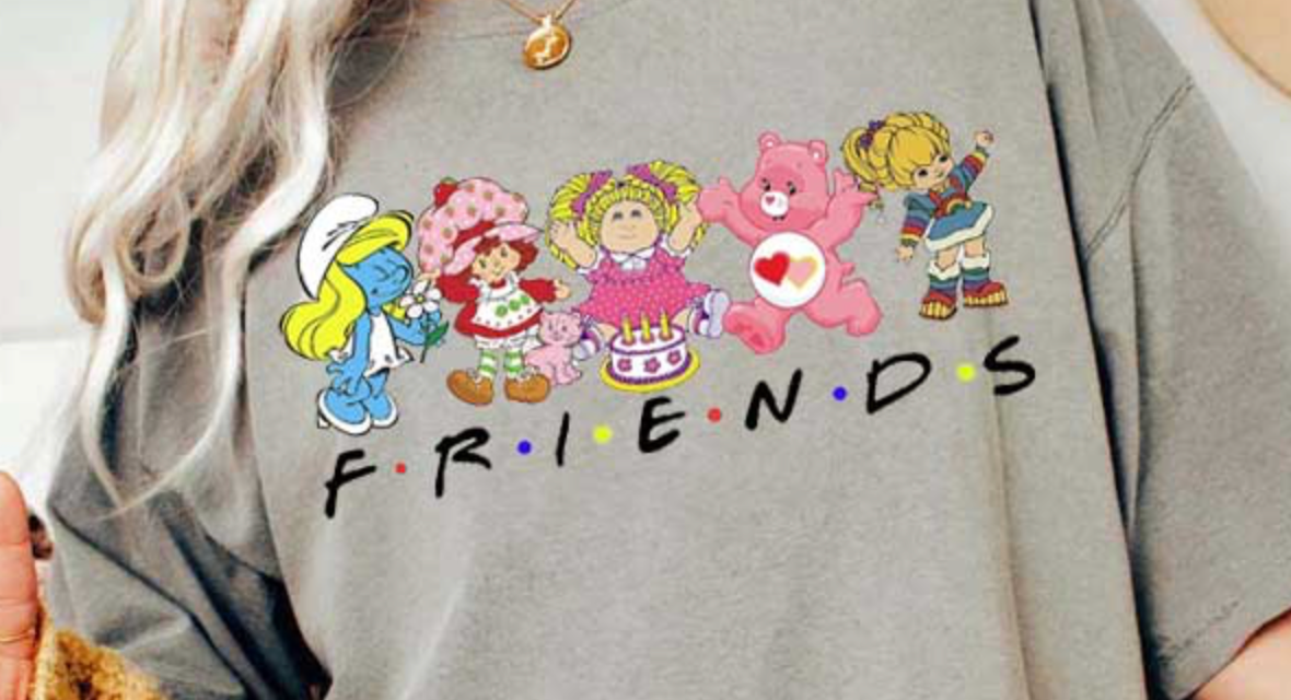 Cartoon Friends Tee shirt