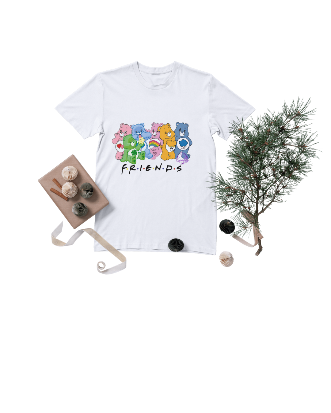 Friends Care Bears Funny T-shirt